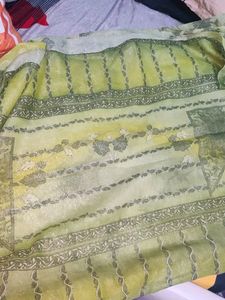 New Saree With False And Pico Done Women's Wear