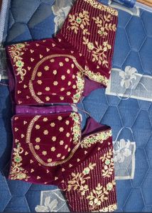 Heavy Work Wedding Blouse