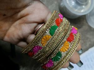 Vibrant Multicolor Designer Bangles