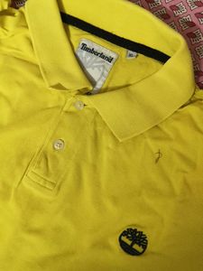 Timberland Yellow Polo T-Shirt