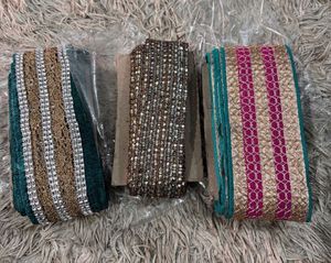 7 Embroidered Trim Lace For Dress