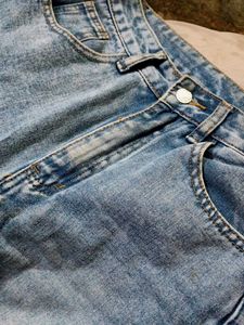 Urbanic Wide Leg Light Wash Jeans