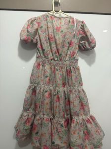 Floral Tiered Midi Dress