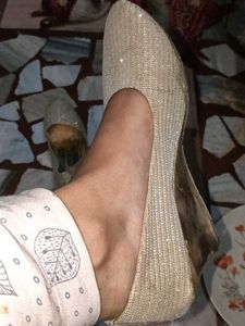 Sparkling Wedge Heels