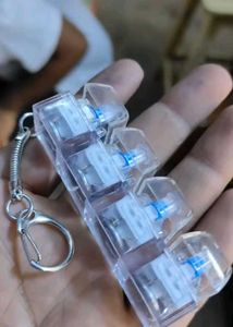 Mini Switch Keychain with LED Light
