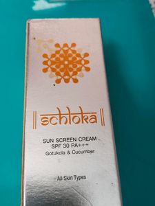 Schloka 🌞☀️Sun  Screen For Face