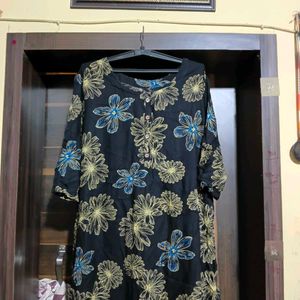 kurti with beautiful print