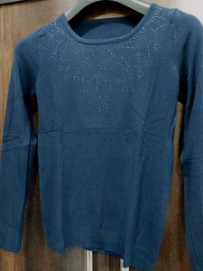 Sweater Top With Sarvoski Work