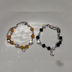 4 charm bracelets