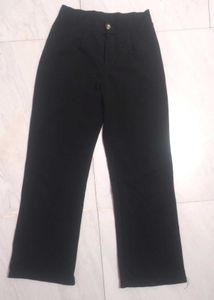 Chic Black Wide Leg Pants