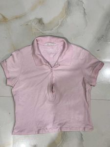 Cute Pink Polo T-Shirt