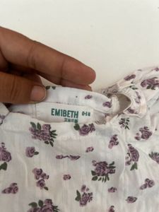 Floral Baby Romper