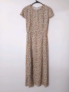 Floral Print Midi Dress