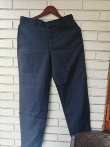 Imported Navy Blue Casual Pants