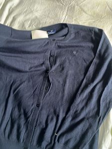 Navy Blue Cardigan with Tags