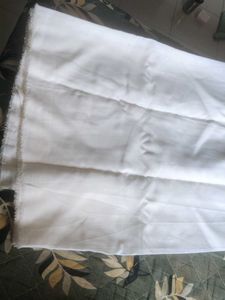 plain white fabric