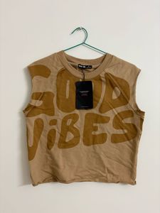 Good Vibes Sleeveless Top.  🤎🥾🍂