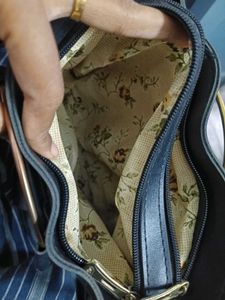 New Black Sling Bag Without Price Tag