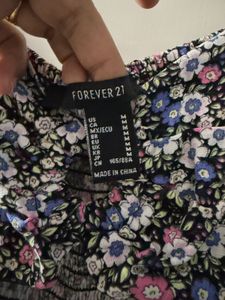 Floral Print Mini Dress