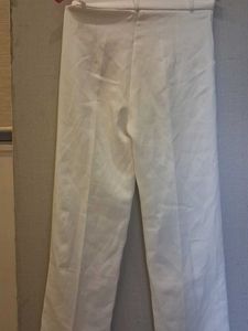 White Wide Leg Trousers (Formal)