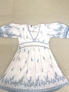 White Short kurti