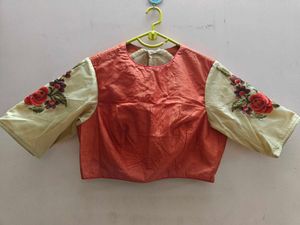 Embroidered stiched Blouse