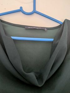 French collection emerald green top