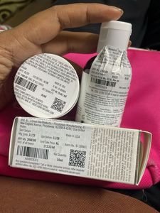 Kiehl's Skincare Set - Facial Cream, Wash &amp; Soluti