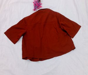 Brown Casual Shirt 🤎🛍️