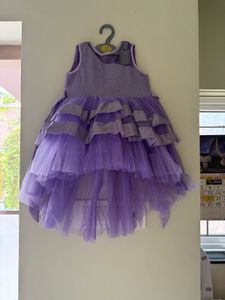 Girl's Purple Tulle Dress