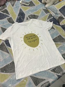 White Graphic T-Shirt