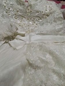 Elegant White Bridal gown