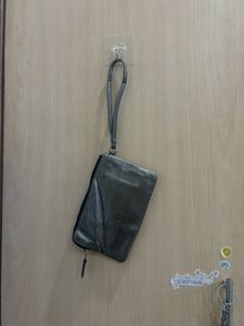 SALE Authentic Coach Wristlet In Silver