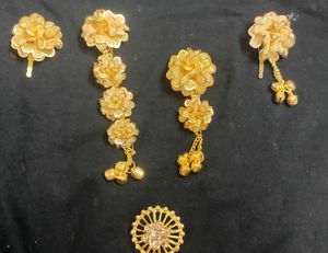 Hair Clips And Saree Brouch