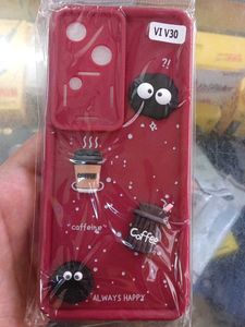 Cute Coffee & Cartoon Phone Case Vivo V30