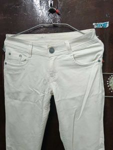 white jeans