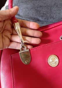 Chic Red Handbag