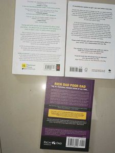 Atomic Habits, Psychology of Money &amp; Rich Dad