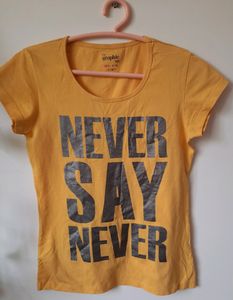 NEVER SAY NEVAR women's tshirt
