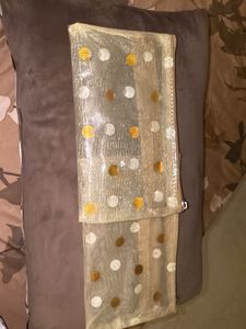 Polka Dot Transparent Pouches (Set of 2)