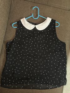 Casual Polka Dotted Top