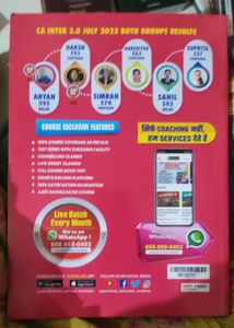 CA Inter Cost and Management Account