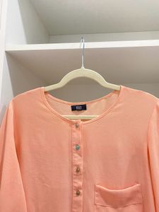 F&amp;F Women’s Peach Blouse