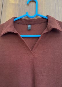 Ribbed Long Sleeve Top