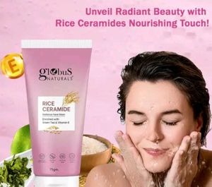 Globus Naturals Rice Ceramide Face Wash