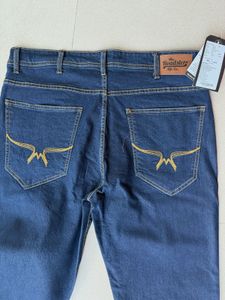 Classic Dark Wash Denim Jeans