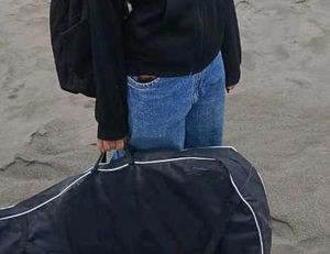 Blue Cargo Jeans
