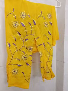 Salwar With Churidar Pant 💛