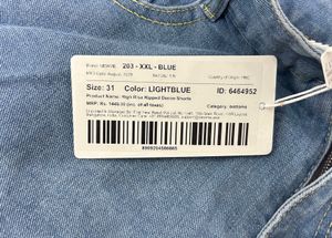 NewMe Distressed Denim Korean Style S