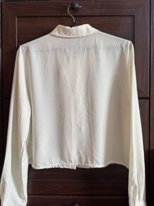 Embroidered Cream Blouse